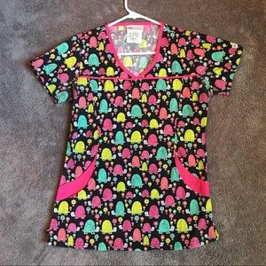 Turtle scrub top